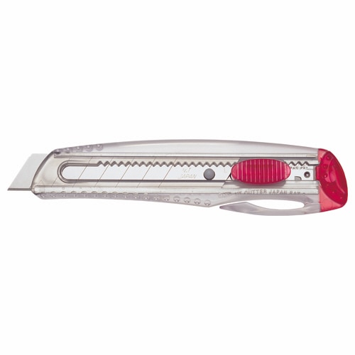 NTカッター ジュニアL型カッター クリアレッド iL-120P(R) 1本(ご注文単位1本)【直送品】