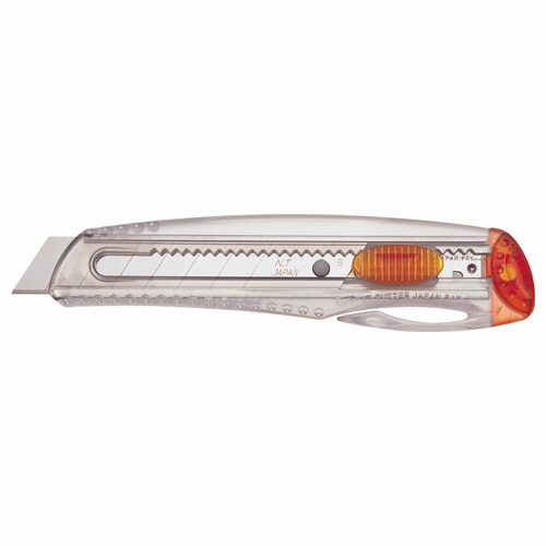 NTカッター ジュニアL型カッター クリアオレンジ iL-120P(O) 1本(ご注文単位1本)【直送品】