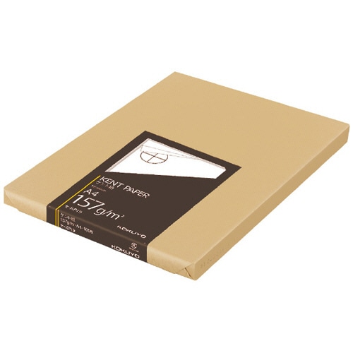 コクヨ　高級ケント紙　A4　157g/m2　セ-KP19　1冊（100枚）（ご注文単位1冊）【直送品】