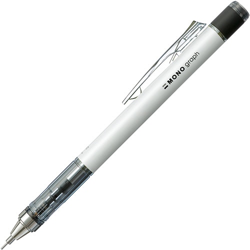 トンボ鉛筆　シャープペンシル　モノグラフネオン　0.5mm　（軸色：ホワイト）　DPA-134A　1本（ご注文単位1本）【直送品】