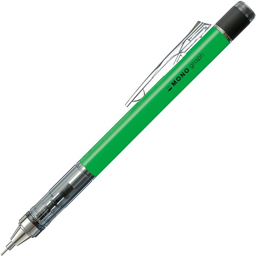 トンボ鉛筆　シャープペンシル　モノグラフネオン　0.5mm　（軸色：ネオングリーン）　DPA-134E　1本（ご注文単位1本）【直送品】