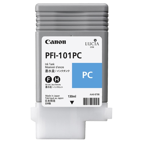 キヤノン インクタンク PFI-101PC 顔料フォトシアン 130ml 0887B001 1個（ご注文単位1個）【直送品】