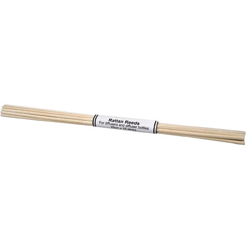 ワックスリリカル　リードスティック　25cm　ナチュラル　TE002000　1セット（10本）（ご注文単位1セット）【直送品】