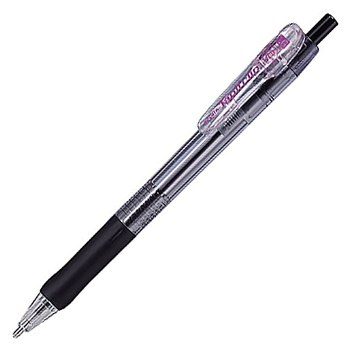 ゼブラ　油性ボールペン　タプリクリップ　1.6mm　黒　BNU5-BK　1本（ご注文単位1本）【直送品】