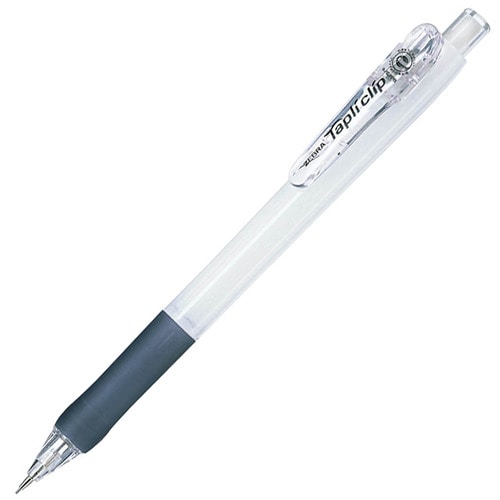 ゼブラ タプリクリップシャープ 0.5mm (軸色 白) MN5-W 1本(ご注文単位1本)【直送品】