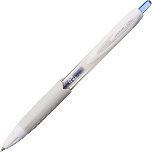 三菱鉛筆　ゲルインクボールペン　ユニボール　シグノ　307　ノック式　0.38mm　青　UMN30738.33　1本（ご注文単位1本）【直送品】