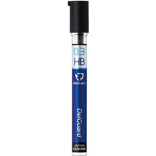 ゼブラ デルガード替芯N 0.3mm HB P-LDS10-HB 1個(20本)(ご注文単位1個)【直送品】