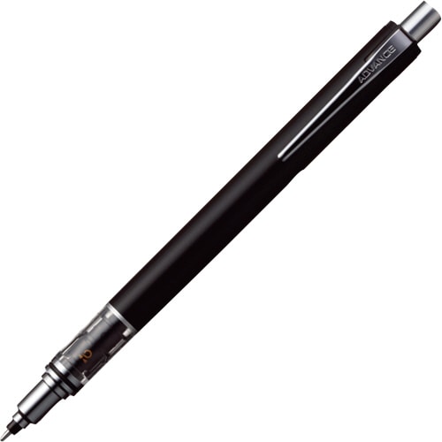 三菱鉛筆　シャープペンシル　クルトガ　アドバンス　0.5mm　（軸色：ブラック）　M55591P.24　1本（ご注文単位1本）【直送品】