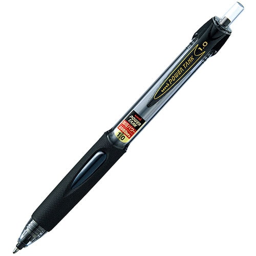 三菱鉛筆 油性加圧ボールペン パワータンク スタンダード 1.0mm 黒 SN200PT10.24 1本(ご注文単位1本)【直送品】
