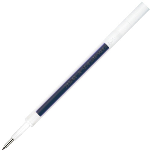 ゼブラ　ジェルボールペン替芯　JF-0.4芯　青　サラサ用　RJF4-BL　1本（ご注文単位1本）【直送品】
