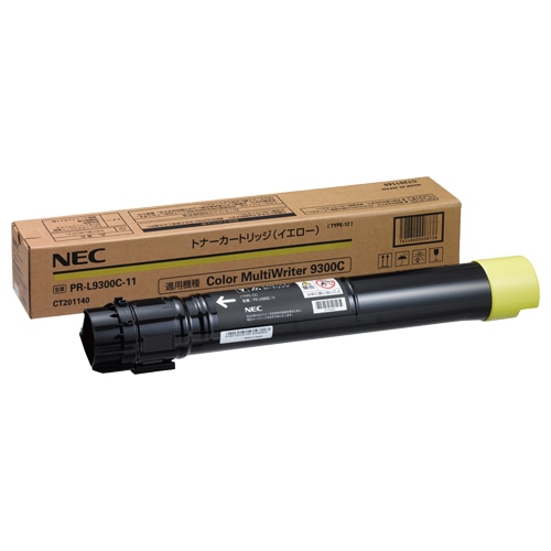 NEC トナーカートリッジ イエロー PR-L9300C-11 1個（ご注文単位1個）【直送品】