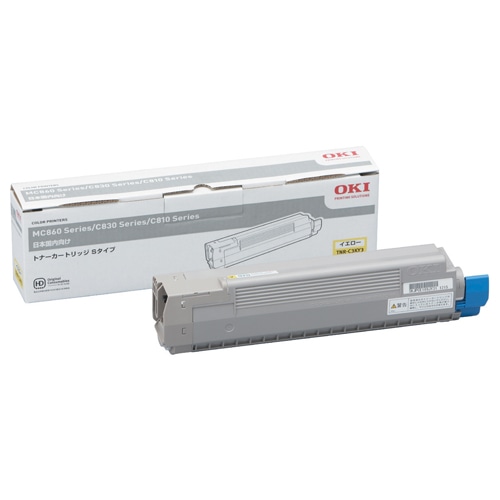 OKI　トナーカートリッジS　イエロー　TNR-C3KY3　1個（ご注文単位1個）【直送品】