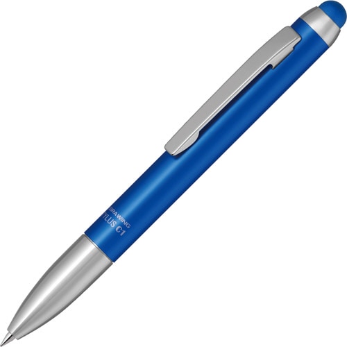 ゼブラ　スタイラス　C1　0.7mm　黒　（軸色　青）　P-ATC1-BL　1本（ご注文単位1本）【直送品】