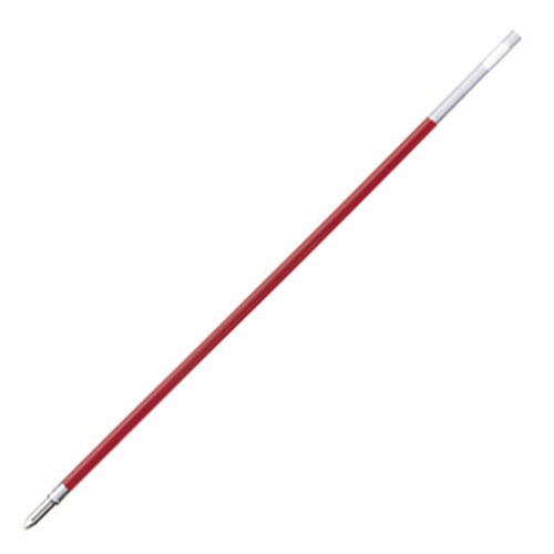 ぺんてる　油性ボールペン替芯　0.5mm　極細　赤　BKL5-B　1本（ご注文単位1本）【直送品】
