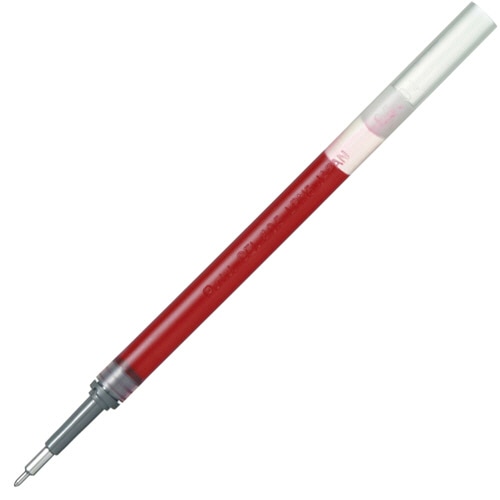 ぺんてる ゲルインクボールペン替芯 0.5mmニードルチップ 赤 エナージェルシリーズ用 XLRN5-B 1本(ご注文単位1本)【直送品】