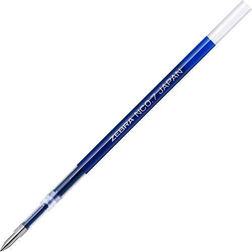 ゼブラ 油性ボールペン替芯 NC-0.7芯 青 RNC7-BL 1本(ご注文単位1本)【直送品】