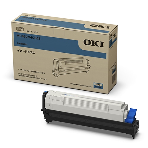 OKI　イメージドラム　シアン　トナーカートリッジ付属　ID-C3MC　1個（ご注文単位1個）【直送品】