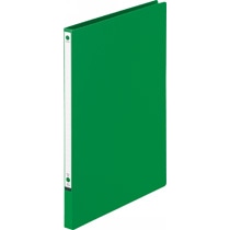 ライオン事務器 パームファイル 標準Z式 A4タテ 100枚収容 背幅18mm 緑 No.84-A4S 1冊(ご注文単位1冊)【直送品】