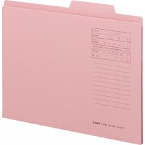 ライオン事務器 個別フォルダー A4 ピンク A4-IF-K 1冊(ご注文単位1冊)【直送品】