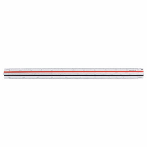 ライオン事務器　三角スケール　土地家屋用　300mm　No.541　1個（ご注文単位1個）【直送品】