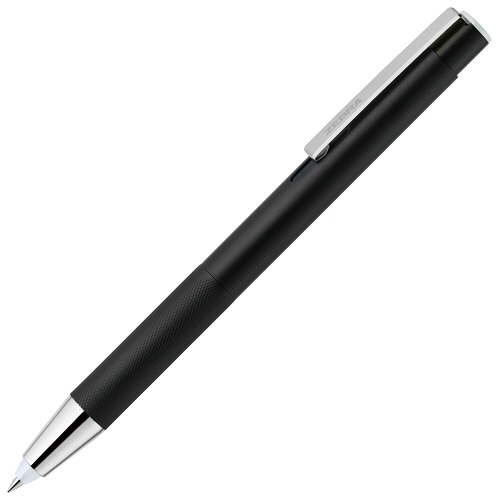 ゼブラ ライト付き油性ボールペン ライトライトα 0.7mm 黒 (軸色:ブラック) P-BA96-BK 1本(ご注文単位1本)【直送品】