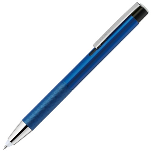 ゼブラ　ライト付き油性ボールペン　ライトライトα　0.7mm　黒　（軸色：ブルー）　P-BA96-BL　1本（ご注文単位1本）【直送品】