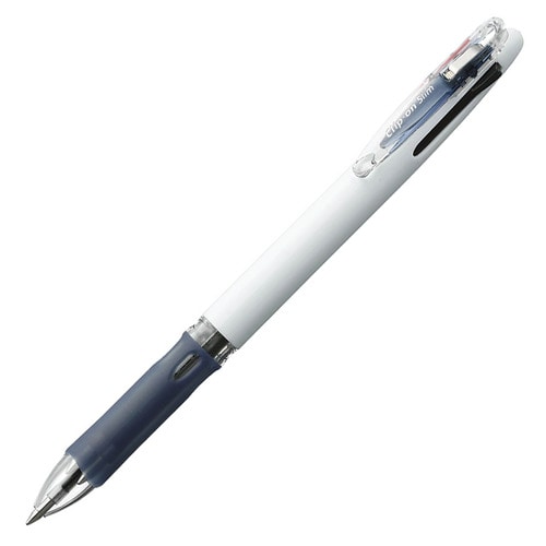 ゼブラ　多色油性ボールペン　クリップ-オン　スリム3C　0.7mm　（軸色　白）　B3A5-W　1本（ご注文単位1本）【直送品】