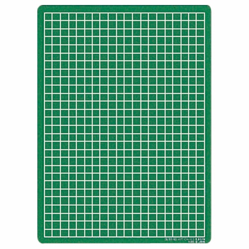 ライオン事務器 カッティングマット 再生オレフィン製 両面使用 300×220×3mm グリーン CM-30S 1枚(ご注文単位1枚)【直送品】