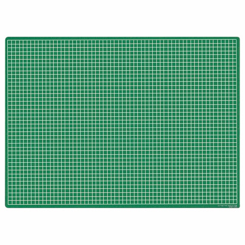 ライオン事務器 カッティングマット 再生オレフィン製 両面使用 620×450×3mm グリーン CM-60S 1枚(ご注文単位1枚)【直送品】