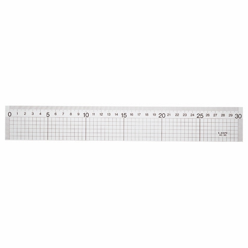 ライオン事務器　ハイカットスケール　30cm　HC-30　1個（ご注文単位1個）【直送品】