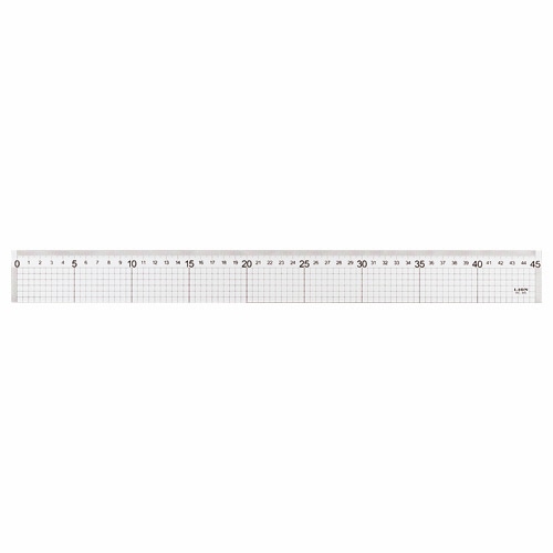 ライオン事務器　ハイカットスケール　45cm　HC-45　1個（ご注文単位1個）【直送品】