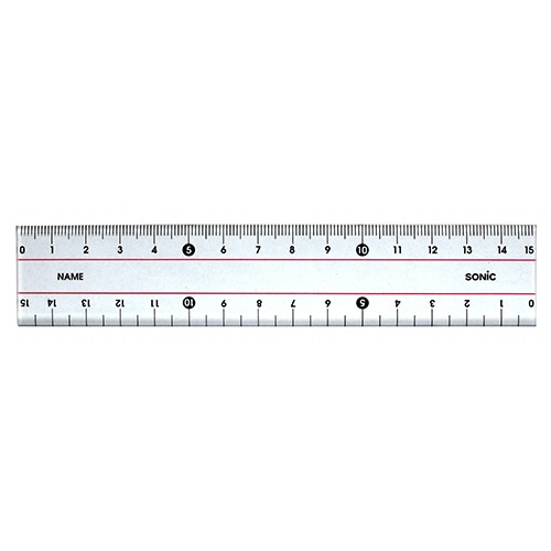 ソニック　15cm直線定規　学納タイプ　SN-366　1本（ご注文単位1本）【直送品】