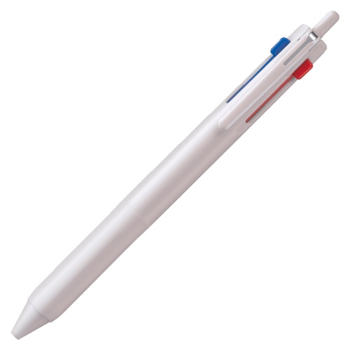三菱鉛筆 ジェットストリーム 3色ボールペン 0.5mm (軸色:ホワイトライトピンク) SXE350705W.51 1本(ご注文単位1本)【直送品】