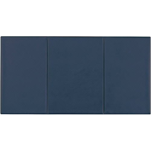 ライオン事務器　デスクマット　オリノ　573×297mm　ブルー　OM-A4　1枚（ご注文単位1枚）【直送品】