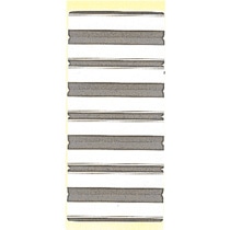 ライオン事務器 フォルダーラベル 60×33mm 灰 136-91 1パック(40片)(ご注文単位1パック)【直送品】