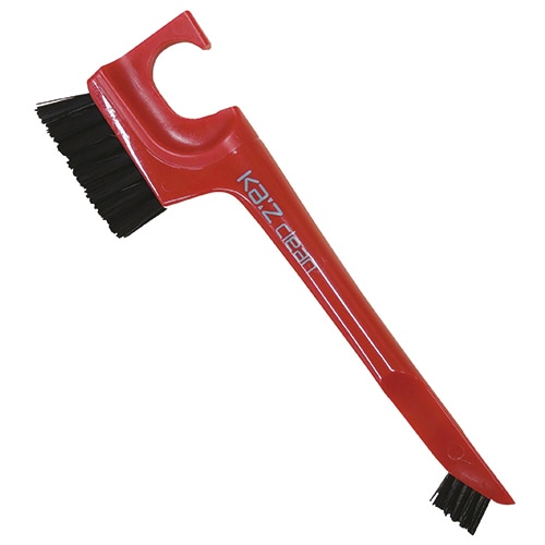 日本クリンテック　2WAYブラシ　レッド　R-0431　1個（ご注文単位1個）【直送品】