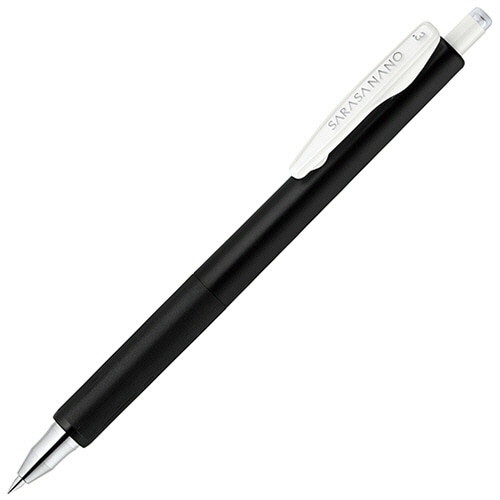 ゼブラ　ジェルボールペン　サラサナノ　0.3mm　黒　JJH72-BK　1本（ご注文単位1本）【直送品】