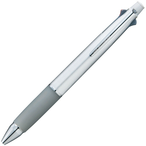 三菱鉛筆　多機能ペン　ジェットストリーム4＆1　0.7mm　（軸色：シルバー）　MSXE510007.26　1本（ご注文単位1本）【直送品】