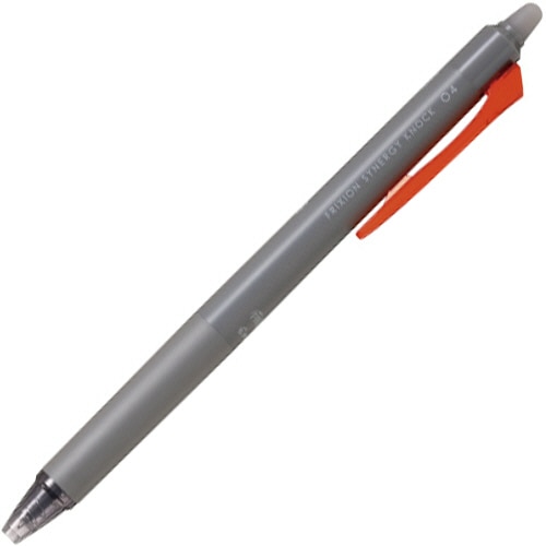 パイロット　ゲルインキボールペン　フリクションシナジーノック04　超極細0.4mm　レッド　LFSK-14-R　1本（ご注文単位1本）【直送品】