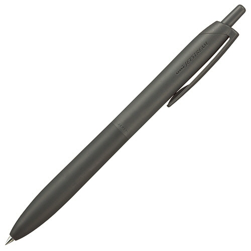 三菱鉛筆 油性ボールペン ジェットストリーム シングル (Lite touch ink搭載) 0.5mm 黒 (軸色:オフブラック) SXNLS05.24 1本(ご注文単位1本)【直送品】