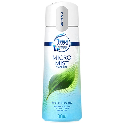P＆G　ファブリーズ　マイクロミスト　クラシック・ガーデンの香り　つけかえ用　300ml　1本（ご注文単位1本）【直送品】