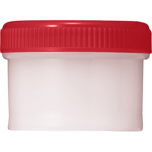 シンリョウ　SK軟膏容器　B型　12ml　赤　1セット（200個）（ご注文単位1セット）【直送品】