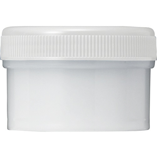 シンリョウ SK軟膏容器 B型 60ml 白 1セット(100個)(ご注文単位1セット)【直送品】