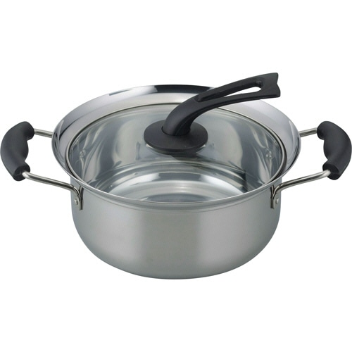 和平フレイズ コボレーズ IH対応両手鍋 22cm KR-7865 1個(ご注文単位1個)【直送品】