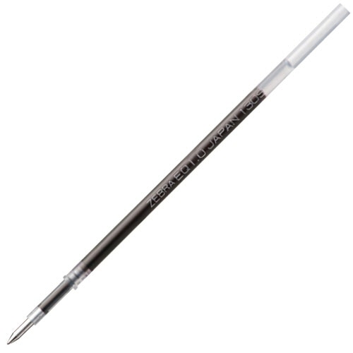 ゼブラ　油性ボールペン替芯　EQ-1.0芯　黒　スラリ用　REQ10-BK　1本（ご注文単位1本）【直送品】