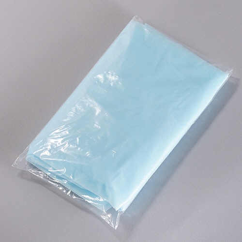 伊藤忠リーテイルリンク　プラスチックガウン　ゴム袖（個包装）　ブルー　SHG-002　1箱（10枚）（ご注文単位1箱）【直送品】
