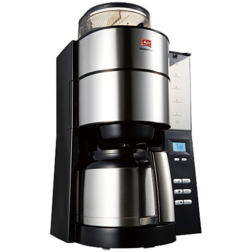 メリタ　コーヒーメーカー　アロマフレッシュ　10杯用　ブラック　AFT1022-1B　1台（ご注文単位1台）【直送品】