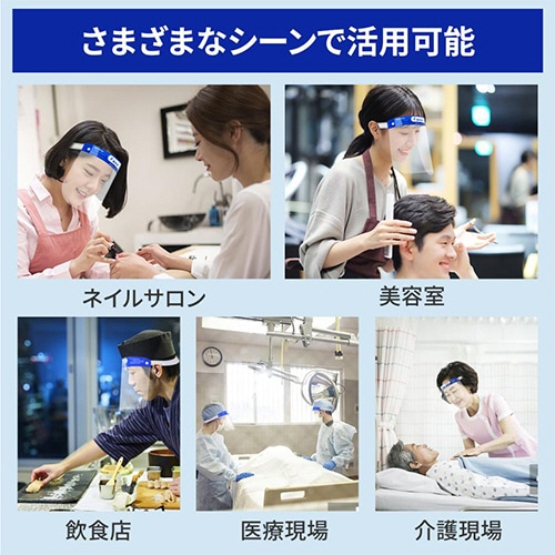 小林薬品　RABLISS　フェイスシールド　KO310　1パック（10枚）（ご注文単位1パック）【直送品】