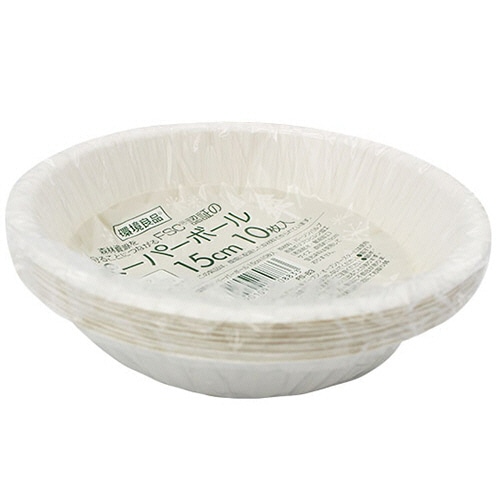 アートナップ 環境良品 ペーパーボール 約15cm FS-83 1パック(10枚)(ご注文単位1パック)【直送品】