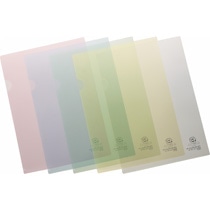 ライオン事務器　PPカラーホルダー（高透明）　A4　厚さ0.2mm　透明　CF-6C-A4　1セット（5枚）（ご注文単位1セット）【直送品】